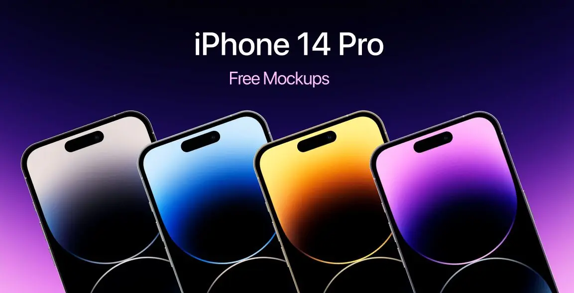 10 Best Free iPhone 14 Mockups
